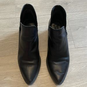 STEVEN by Steve Madden Leather Booties